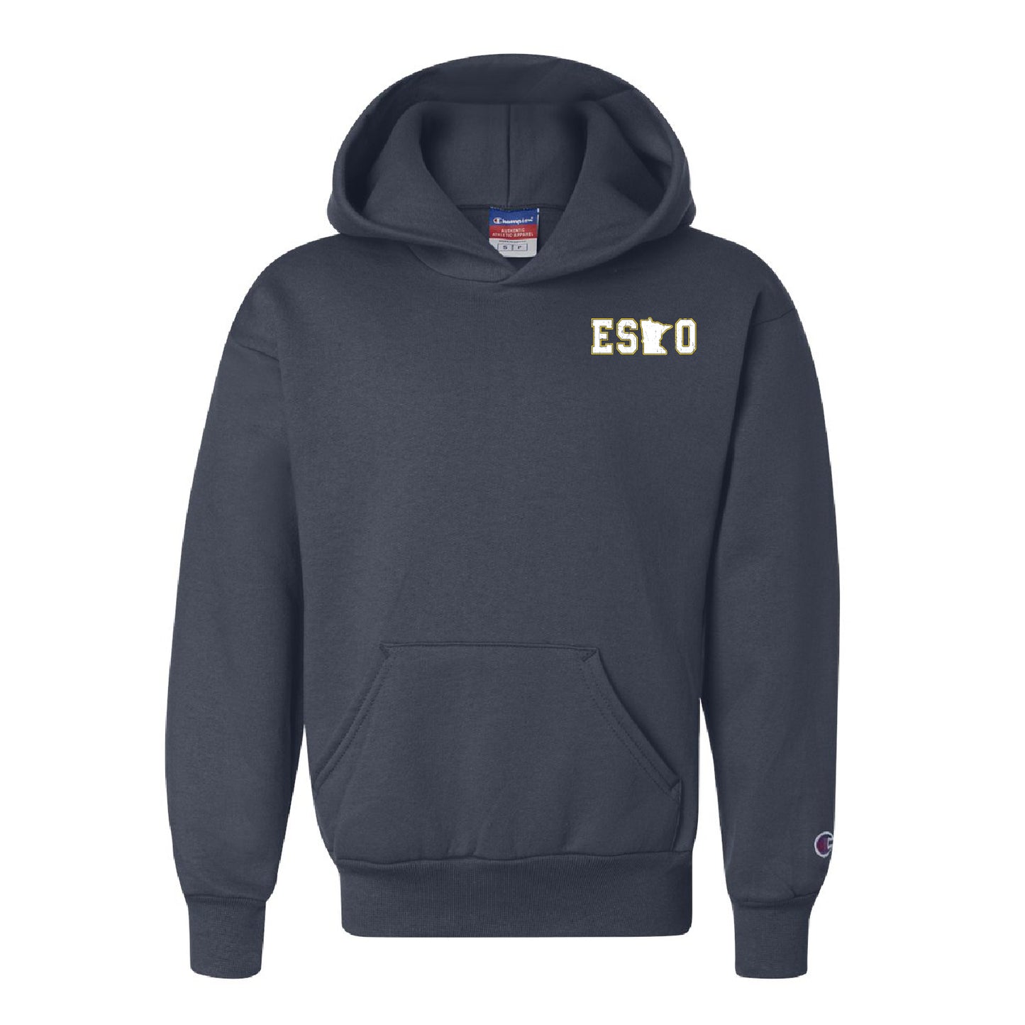 Esko Logo Champion Youth Powerblend® Pullover Hooded Sweatshirt