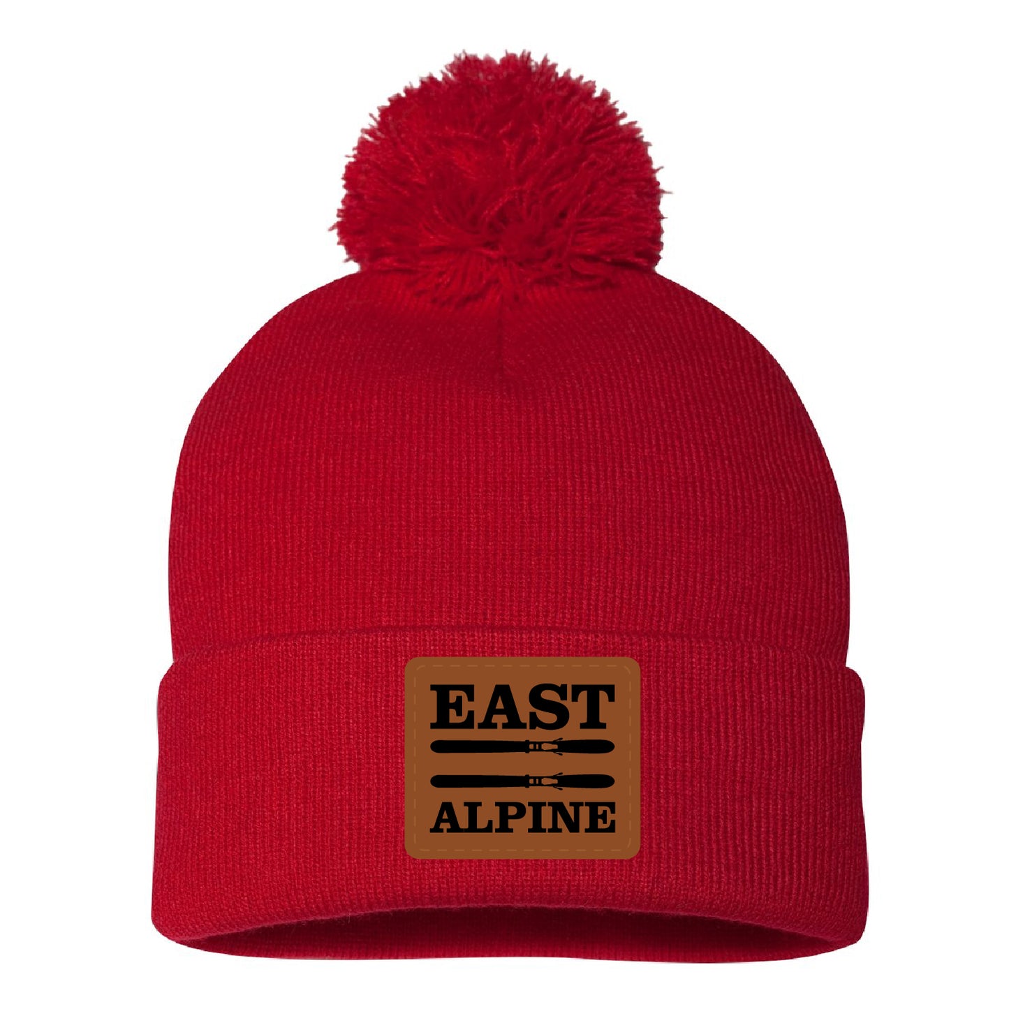 East Alpine Pom-Pom Cuffed Beanie