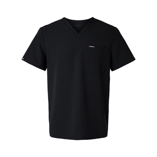 Jaanuu Holmes Everyday 1-Pocket Scrub V-Neck Top