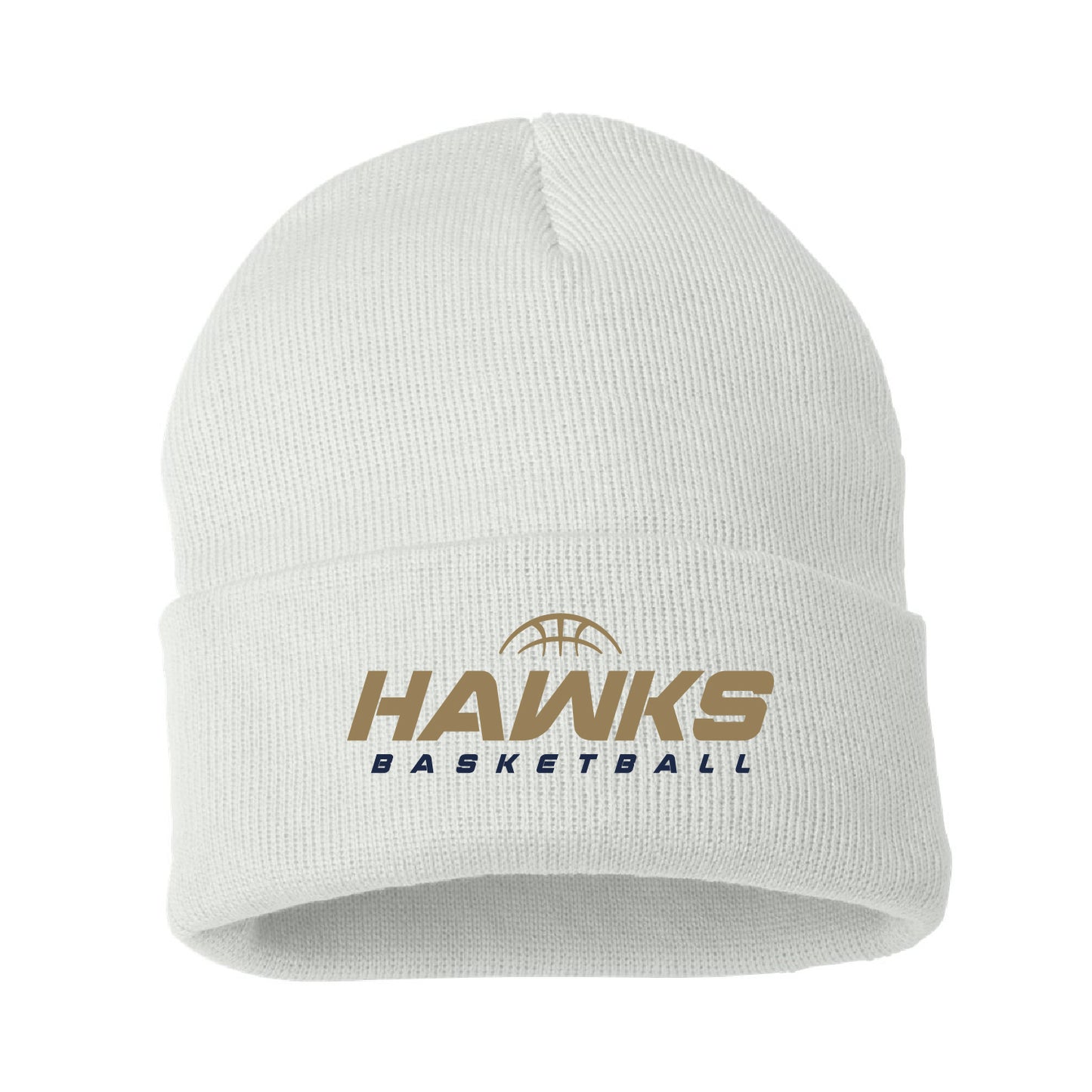 Hermantown Girls Basketball Solid Cuffed Beanie