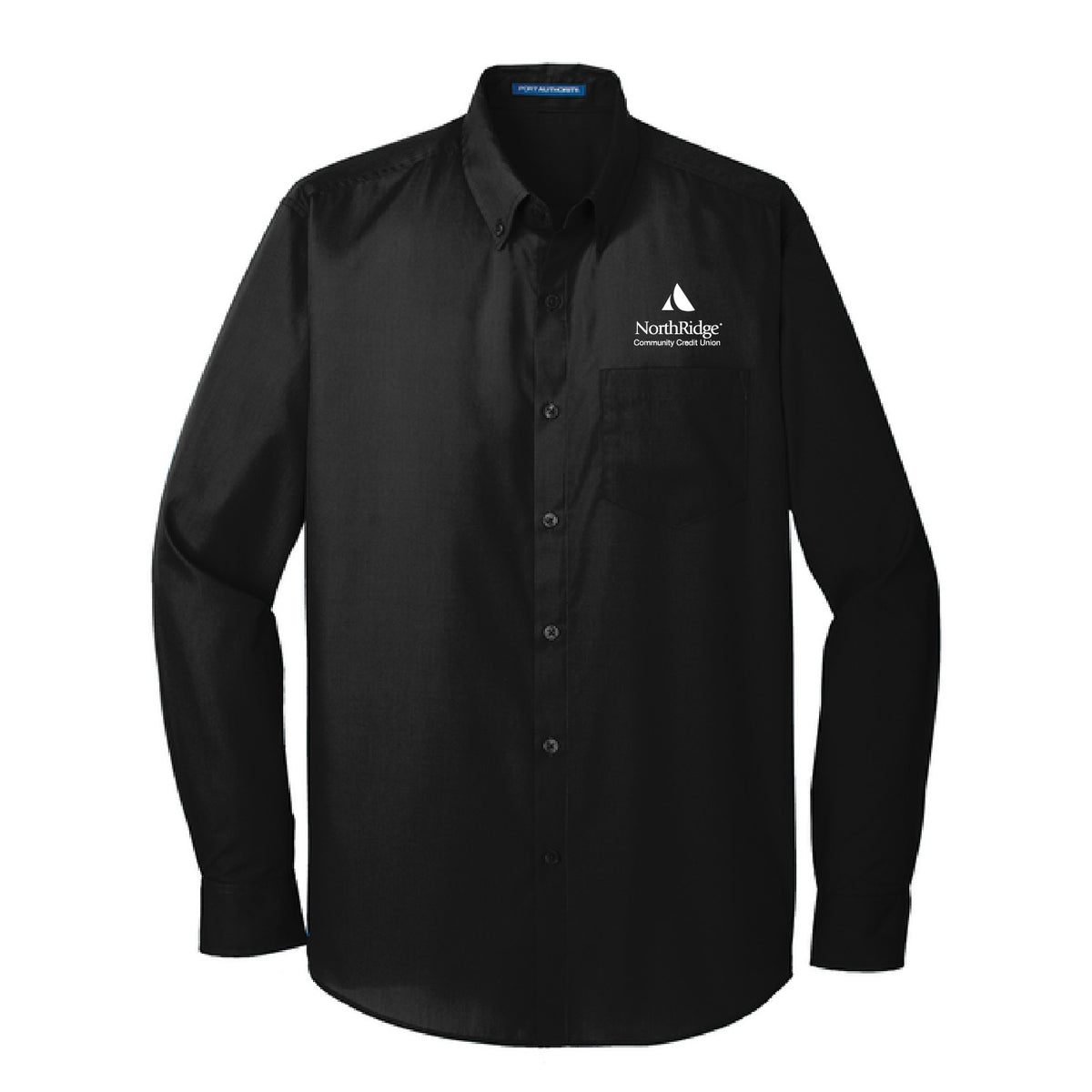NorthRidge Long Sleeve Carefree Poplin Shirt