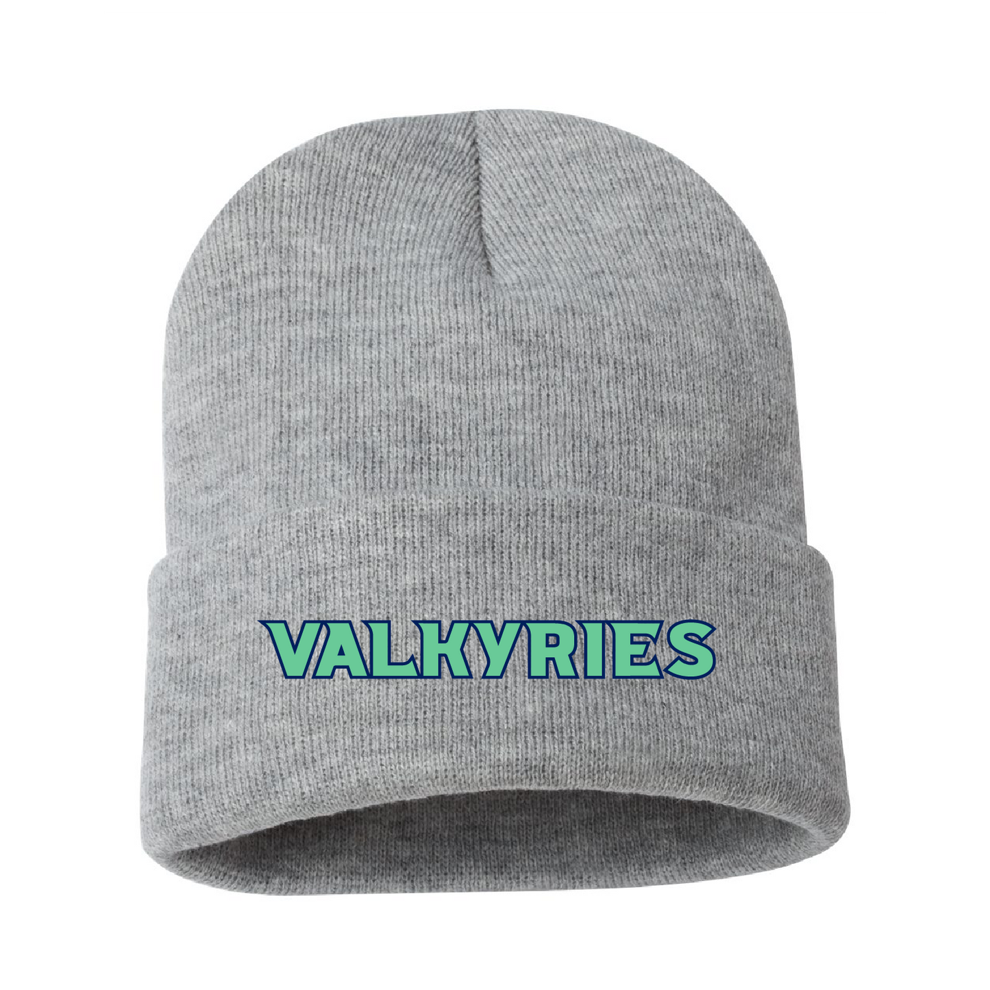 218 Lax Valkyries Solid 12" Cuffed Beanie