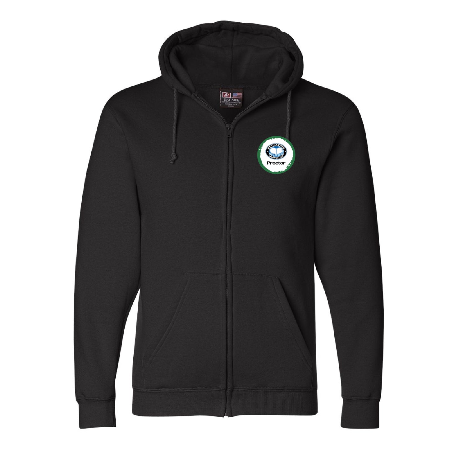 Proctor Teachers Union USA-Made Full-Zip Hooded Sweatshirt