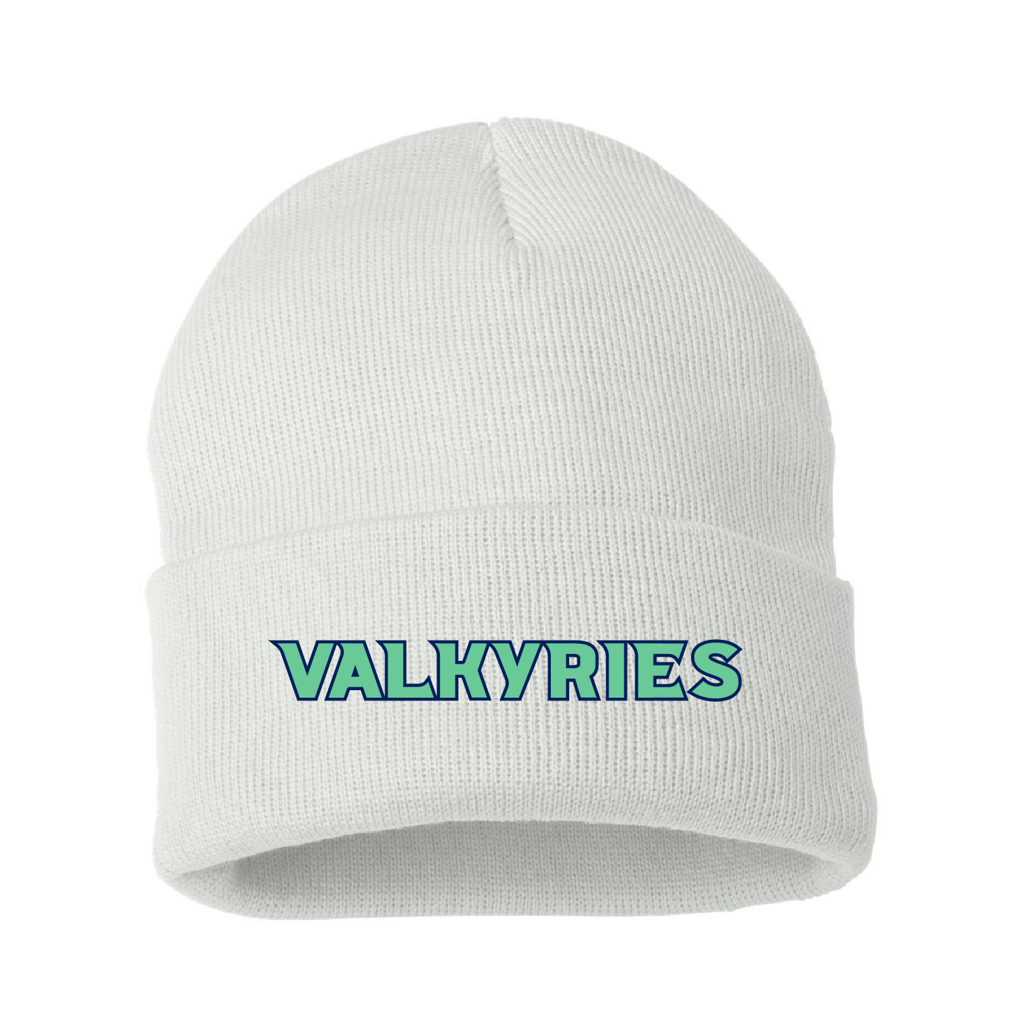 218 Lax Valkyries Solid 12" Cuffed Beanie