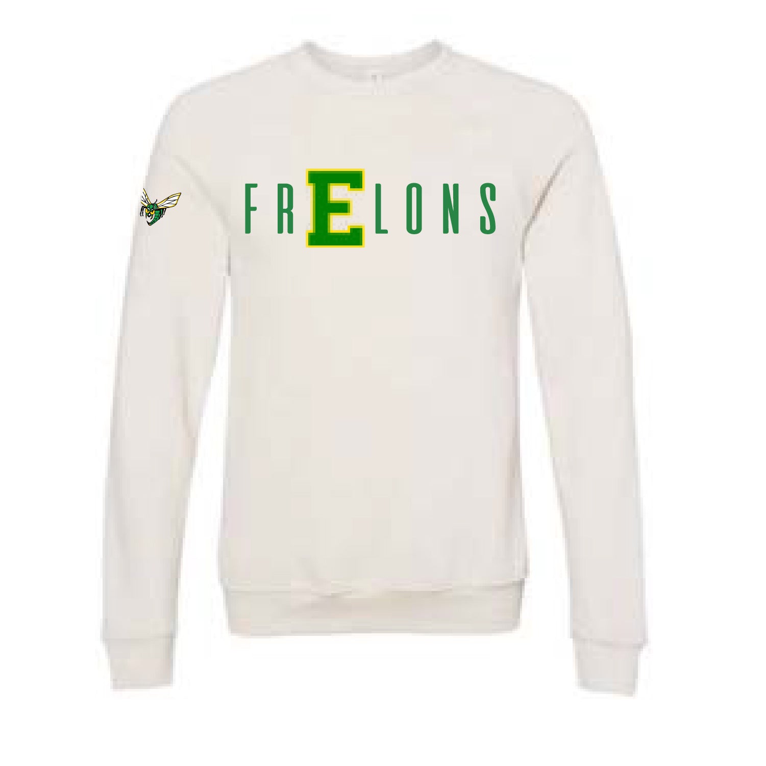 BLOCK E – SPONGE FLEECE RAGLAN CREWNECK SWEATSHIRT