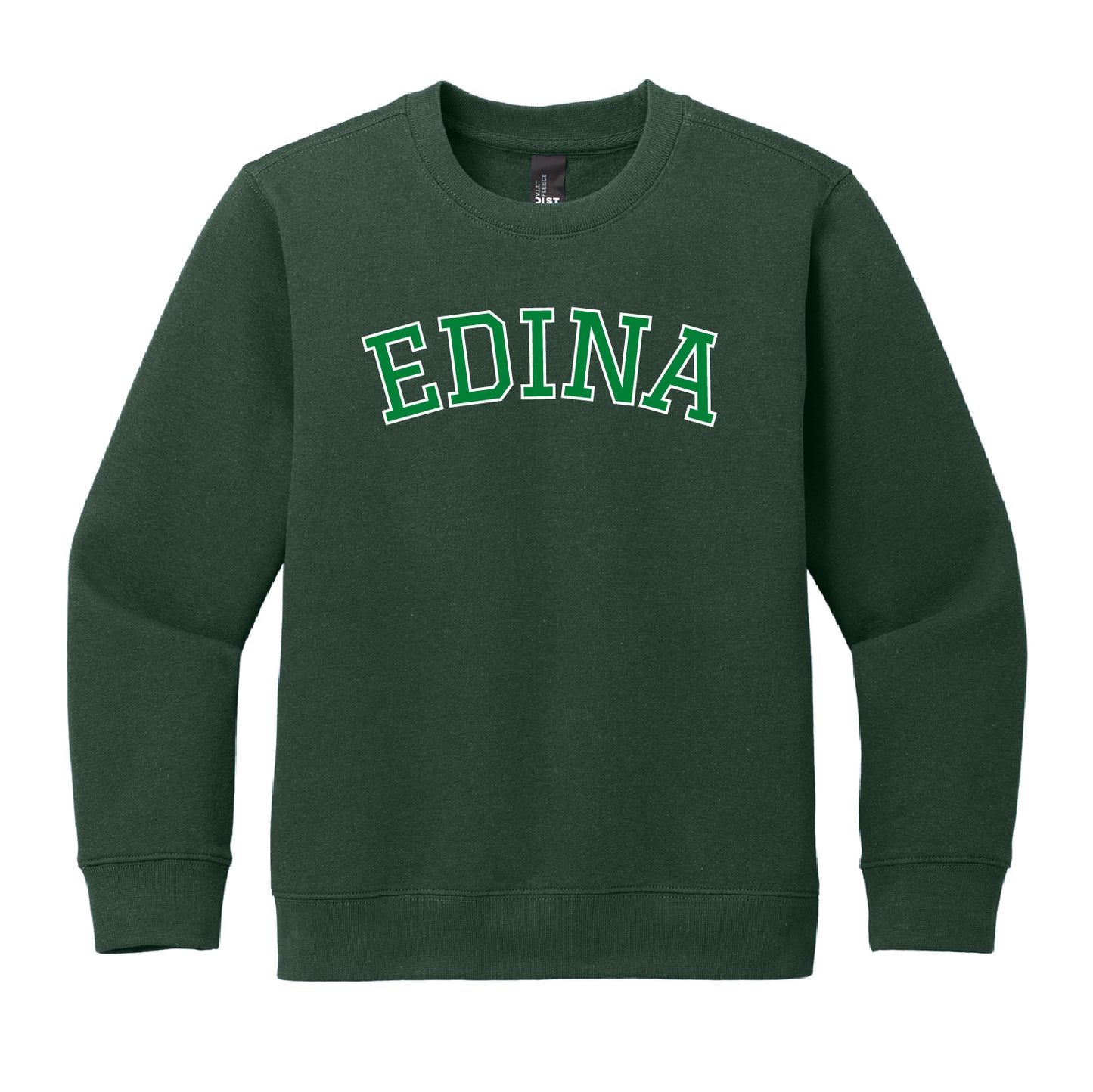 Creek Valley Youth VIT Fleece Crewneck Edina Curved