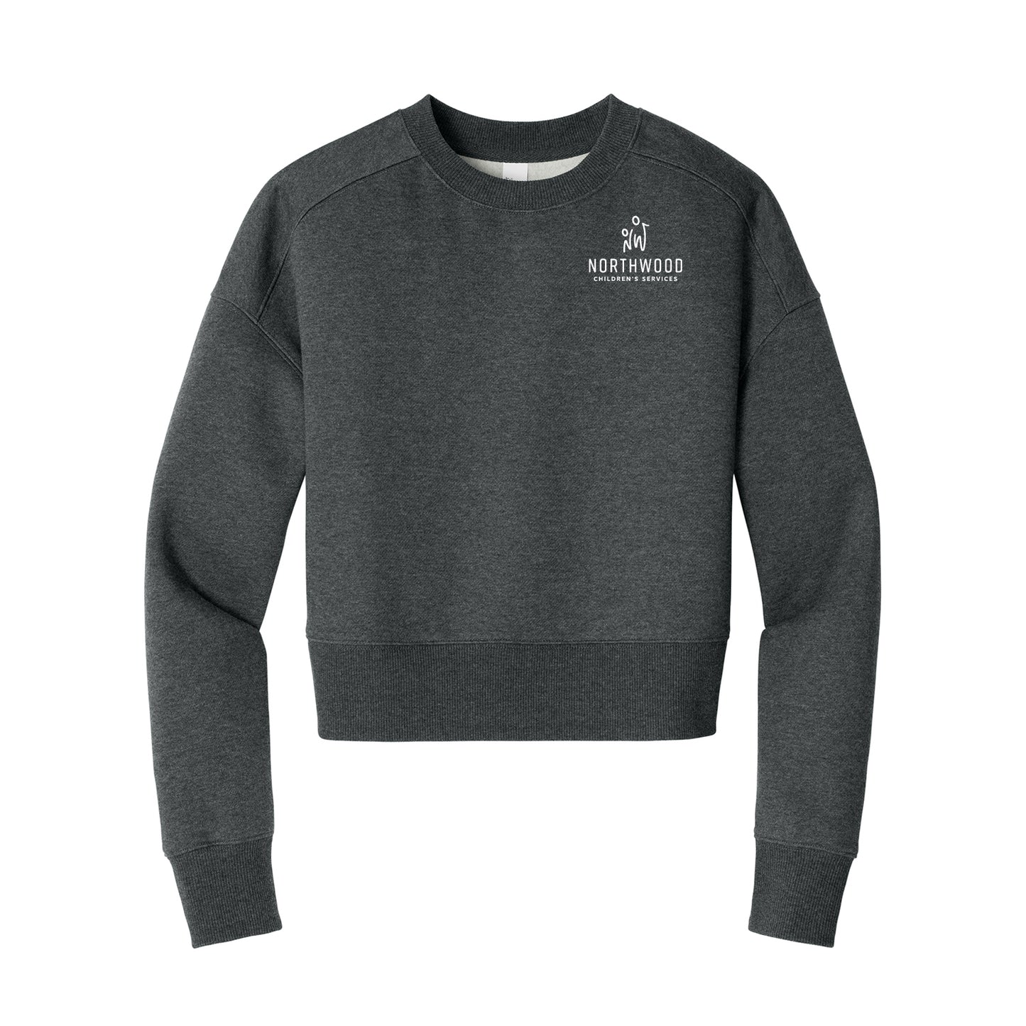 Northwoods Women’s Fleece Cropped Crewneck