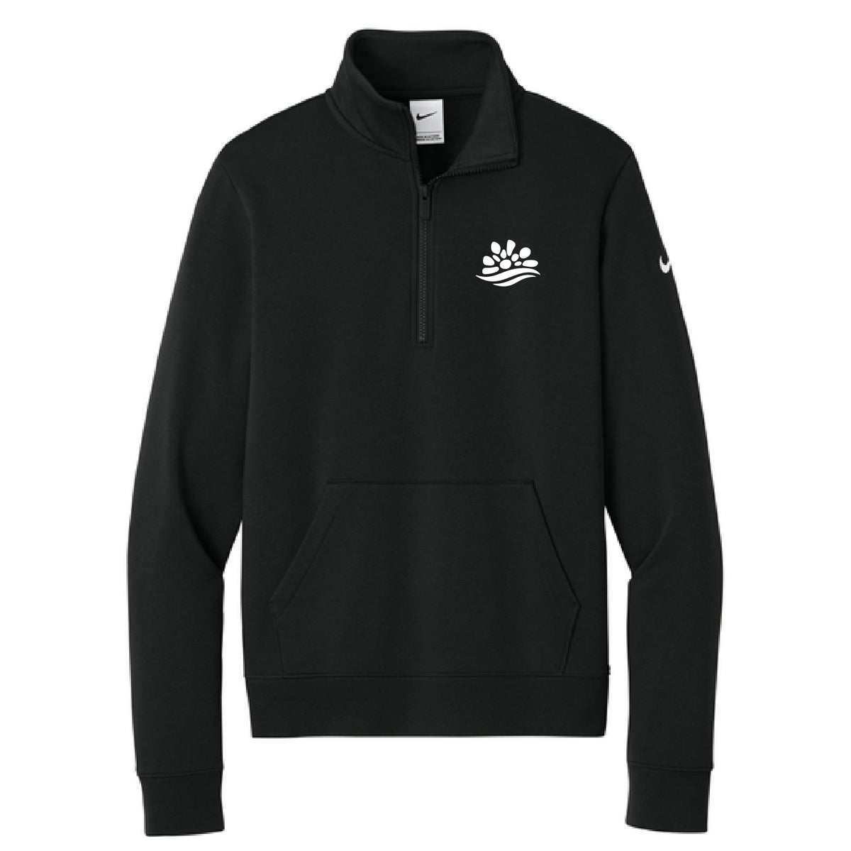 Nike Women's Club Fleece Sleeve Swoosh 1/2-Zip