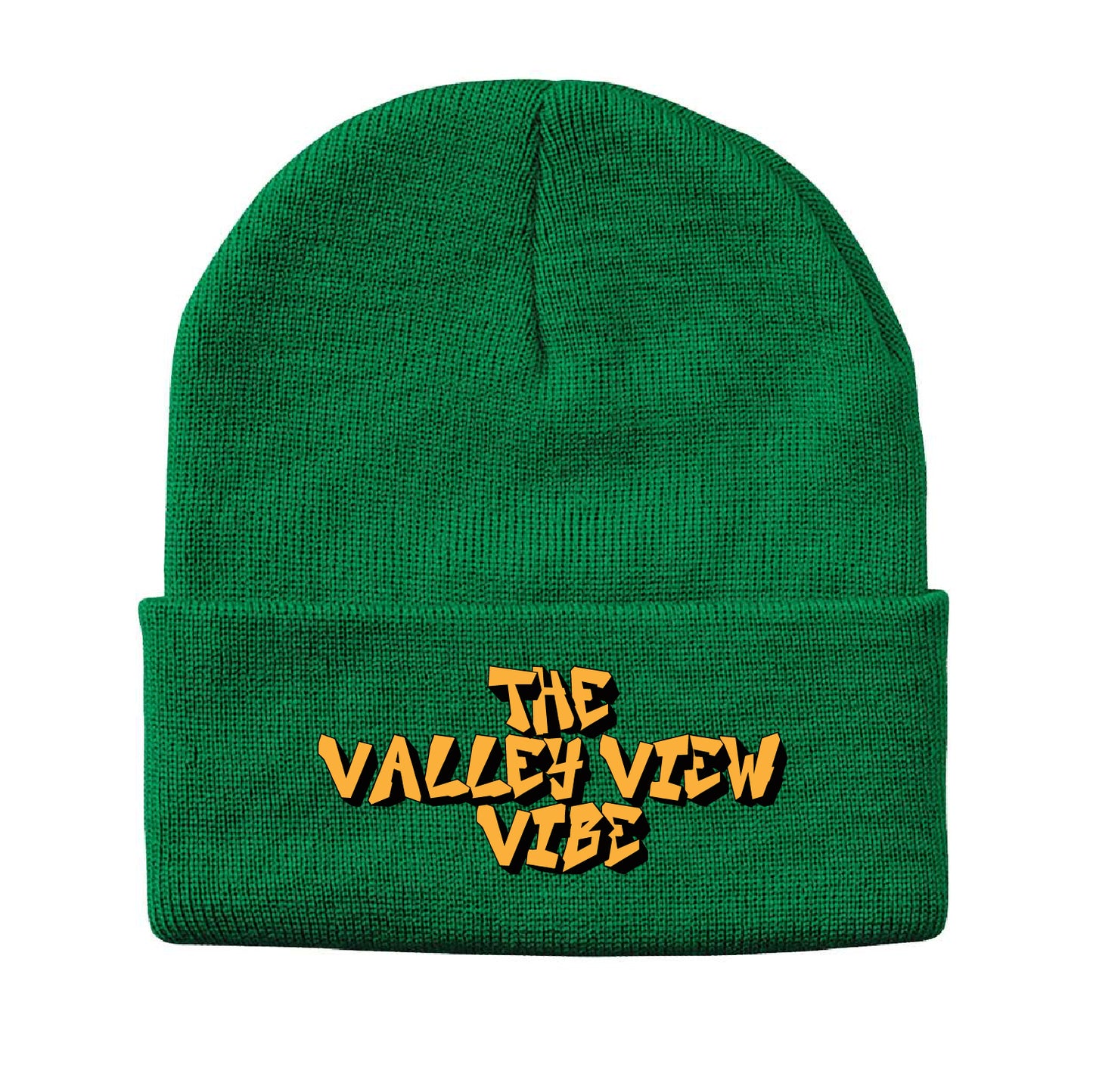 VVMS VALLEY VIEW VIBE Solid Cuffed Beanie