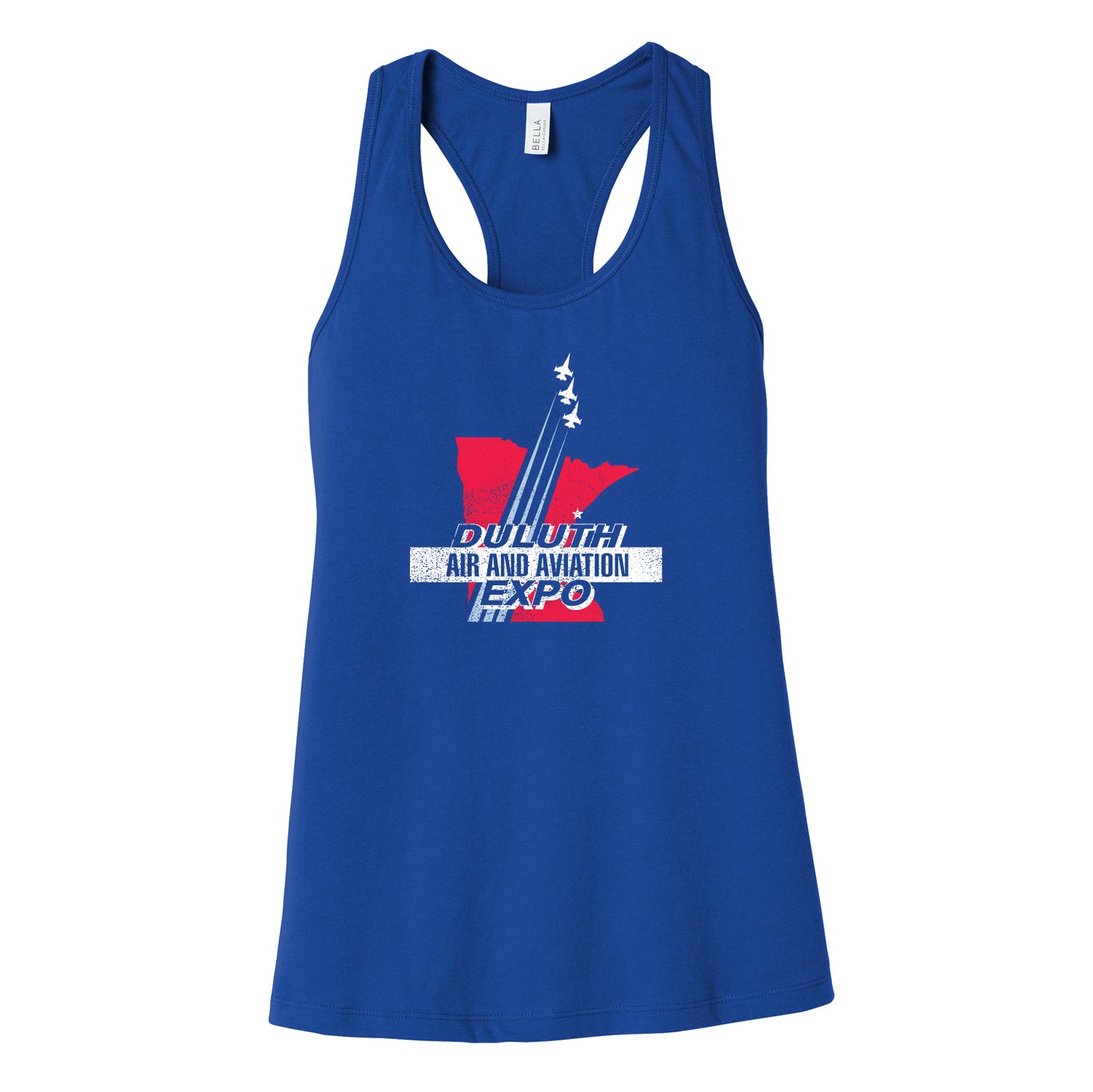 Duluth Airshow Women’s Jersey Racerback Tank
