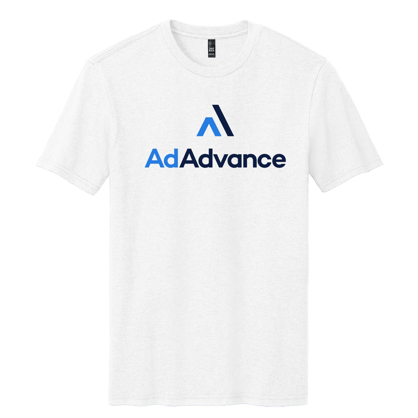 Ad Advance Larger Logo Perfect Blend CVC Tee