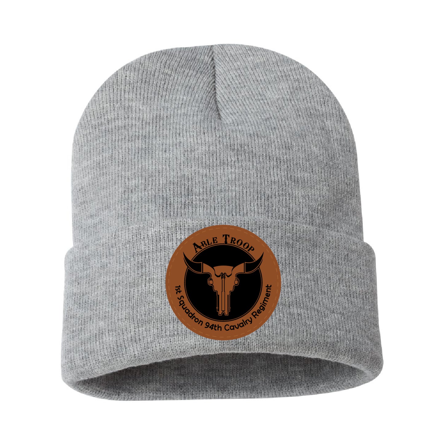 A Troop Solid Cuffed Beanie