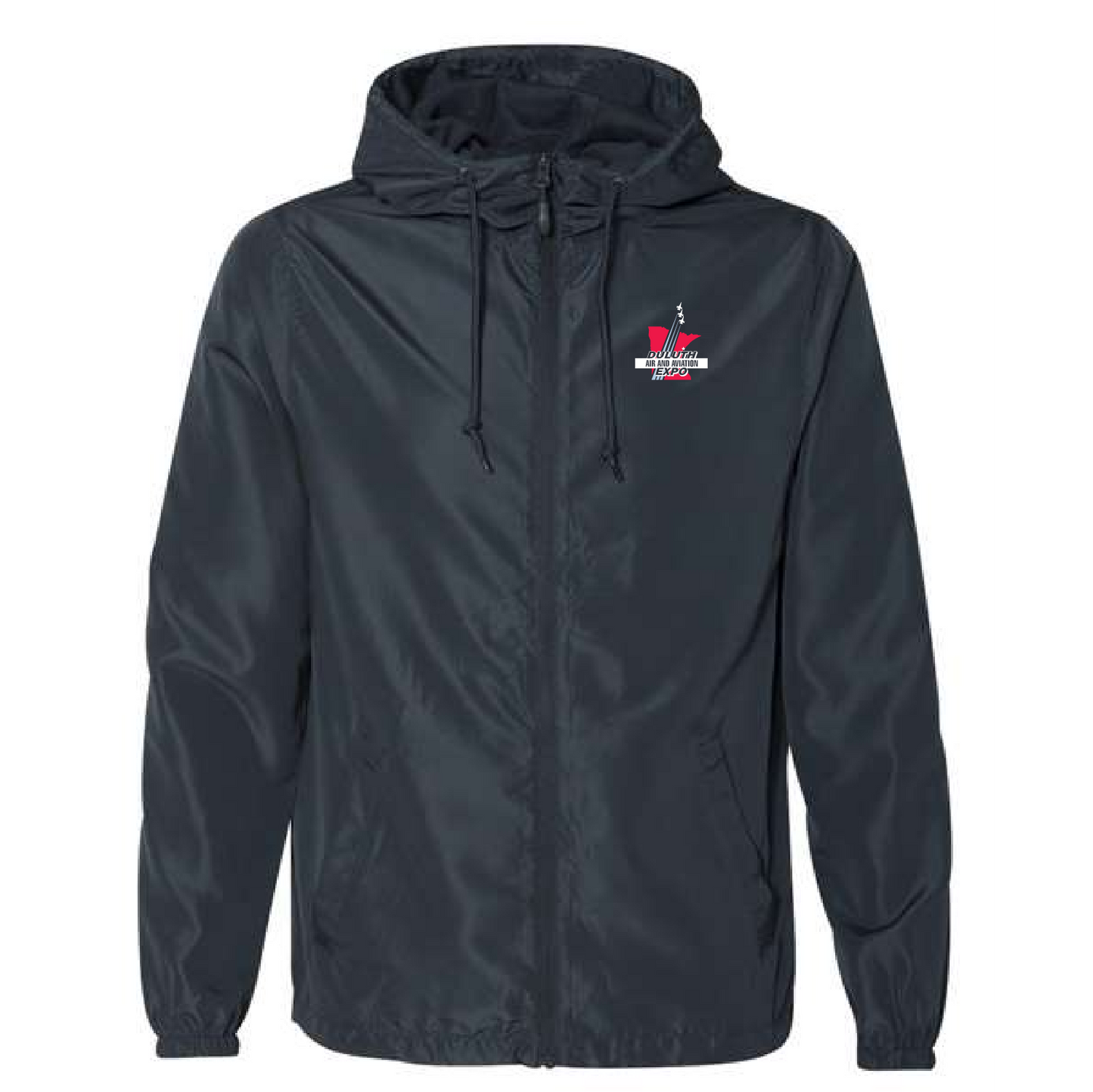 Duluth Airshow Unisex Lightweight Windbreaker Full-Zip Jacket