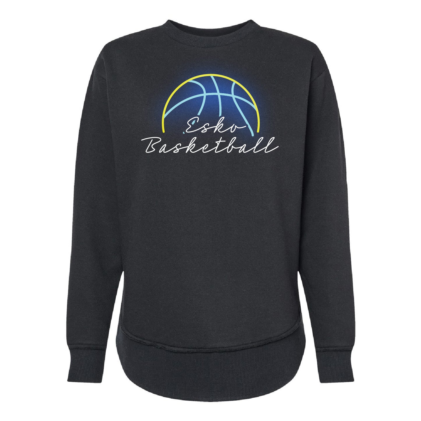 Esko Basketball Women's Weekend Fleece Crewneck Sweatshirt