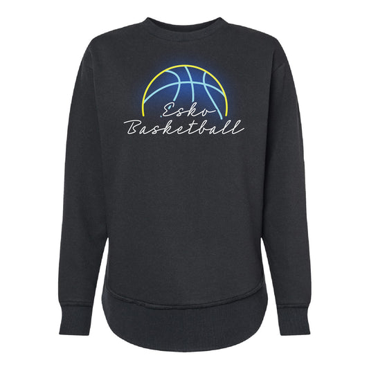 Esko Basketball Women's Weekend Fleece Crewneck Sweatshirt