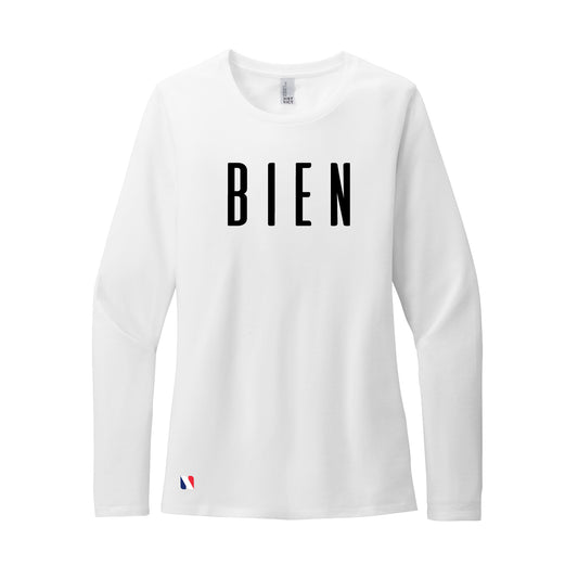 BIEN – Women’s Perfect Blend® CVC Long Sleeve Tee