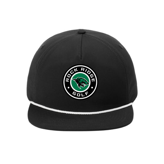 Rock Ridge Golf 5-Panel Poly Rope Cap