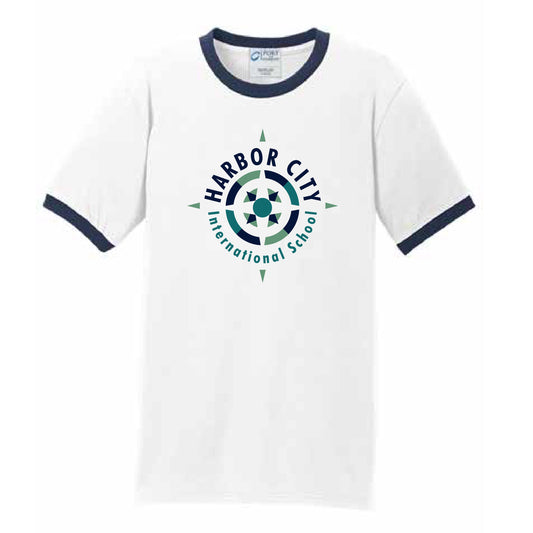 Harbor City Core Cotton Ringer Tee