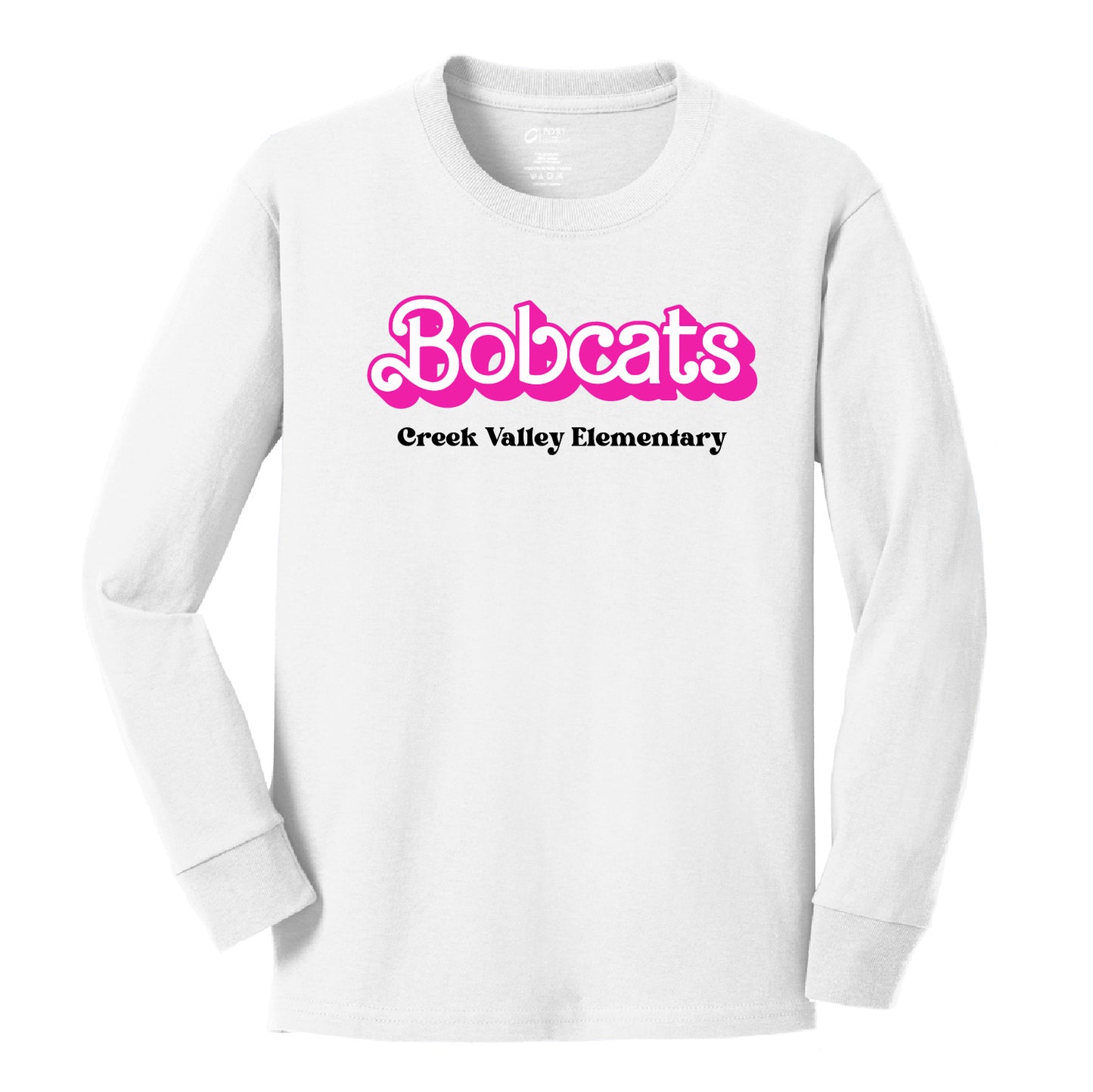 Creek Valley Youth Long Sleeve Core Cotton Tee Barbie