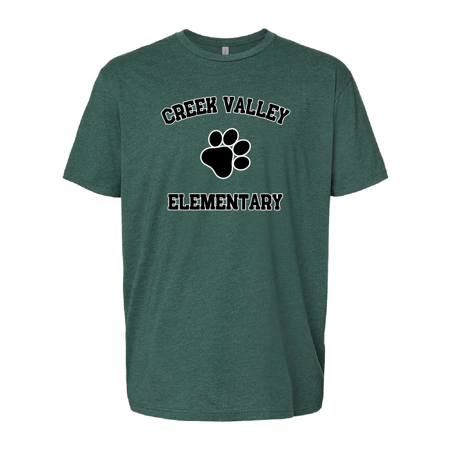 Creek Valley Elementary Unisex CVC Short Sleeve Crew Classic