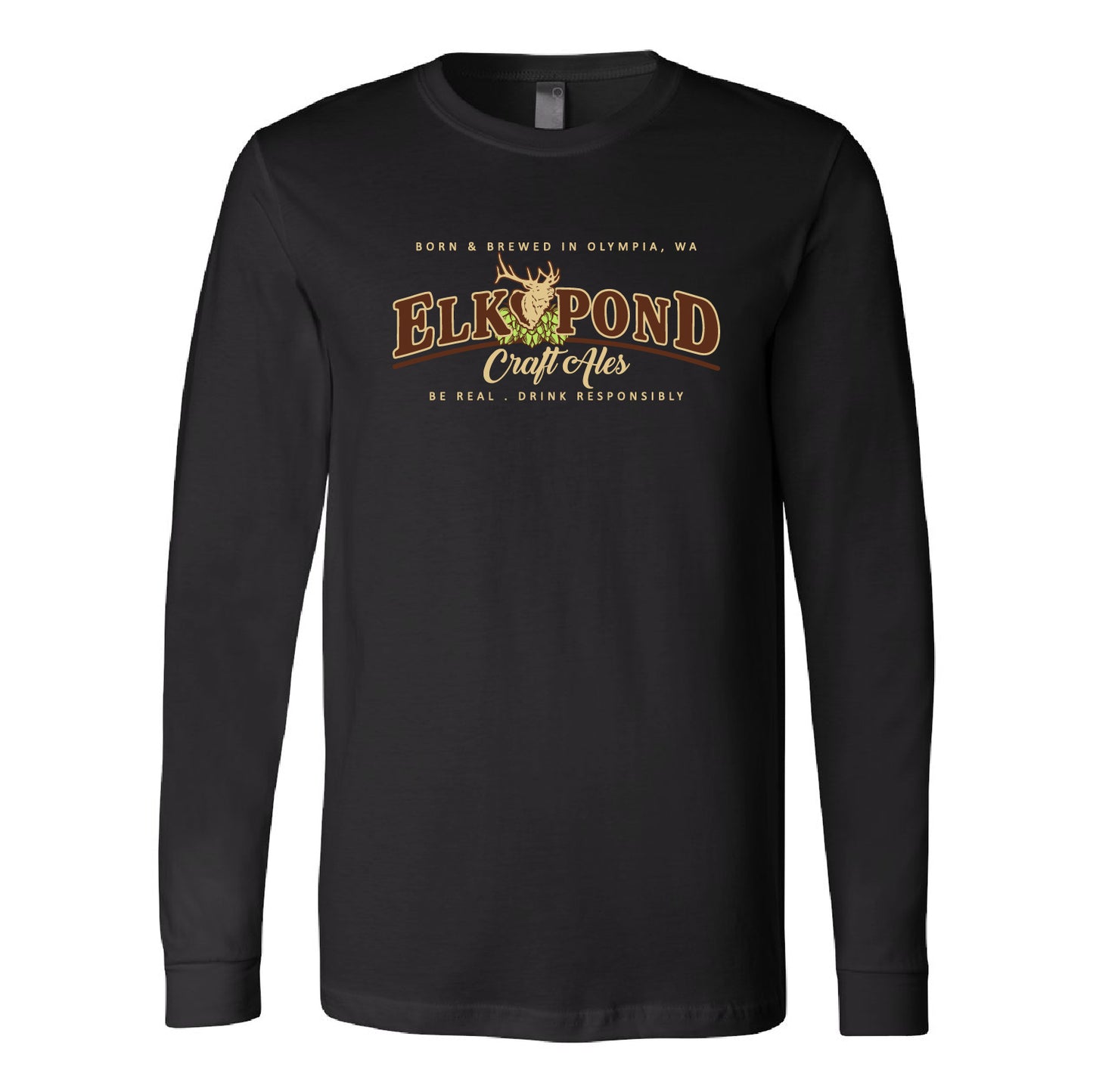 Elk Pond Craft Ales Unisex Jersey Long Sleeve Tee