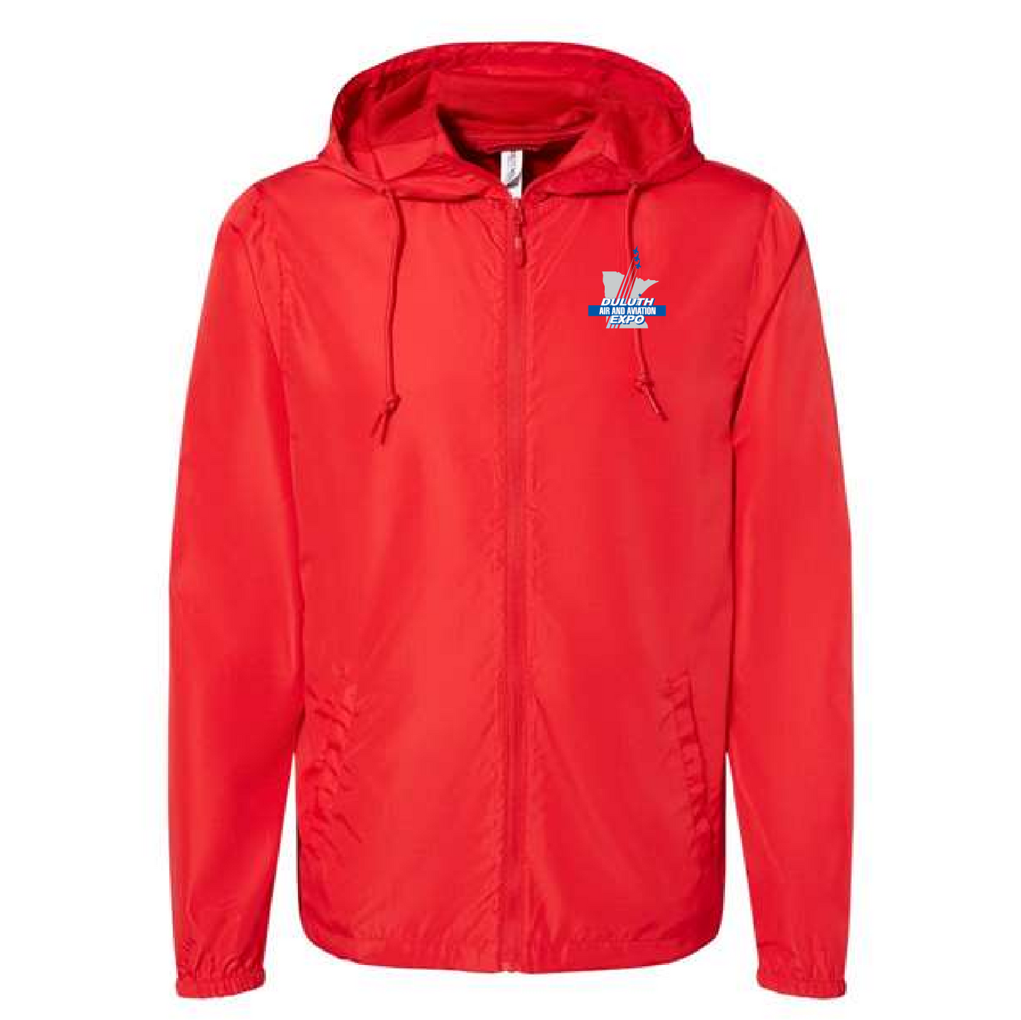 Duluth Airshow Unisex Lightweight Windbreaker Full-Zip Jacket