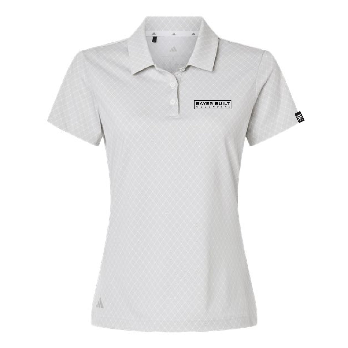 Bayer Built Seasonal Women's 4-Way Stretch Printed Polo