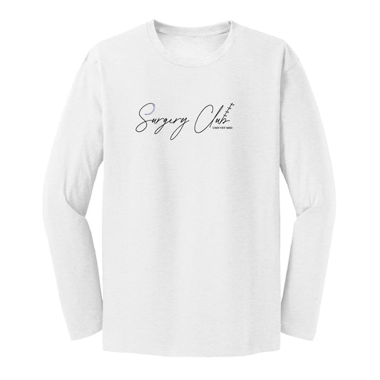 SSVS Soft Cotton Long Sleeve Surgery Club (script)