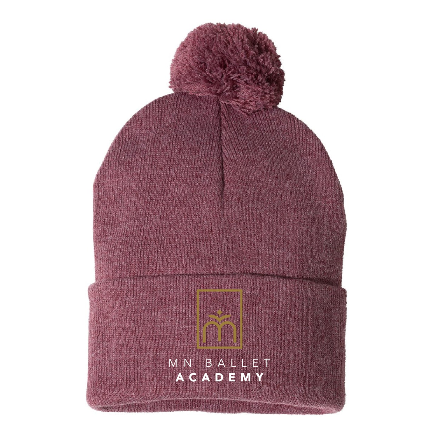 Minnesota Ballet Pom-Pom Cuffed Beanie