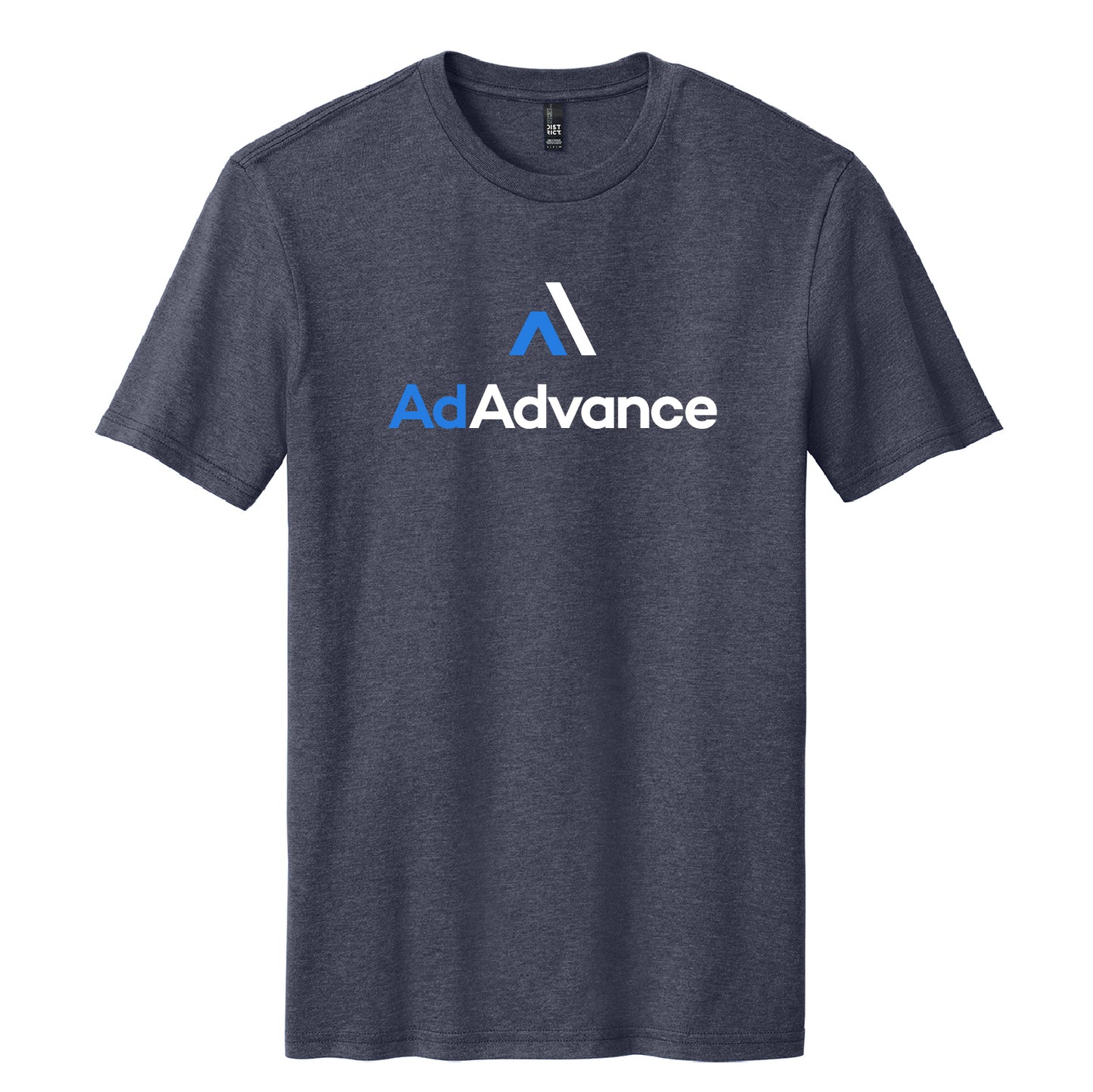 Ad Advance Larger Logo Perfect Blend CVC Tee