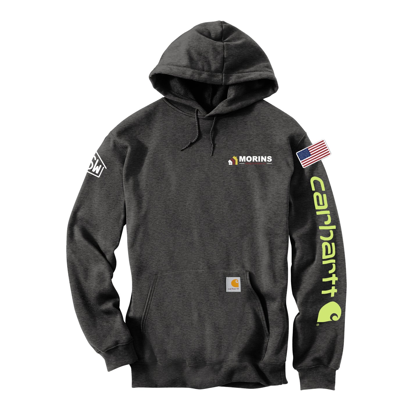 Morins Carhartt® Midweight Hooded Logo Sweatshirt