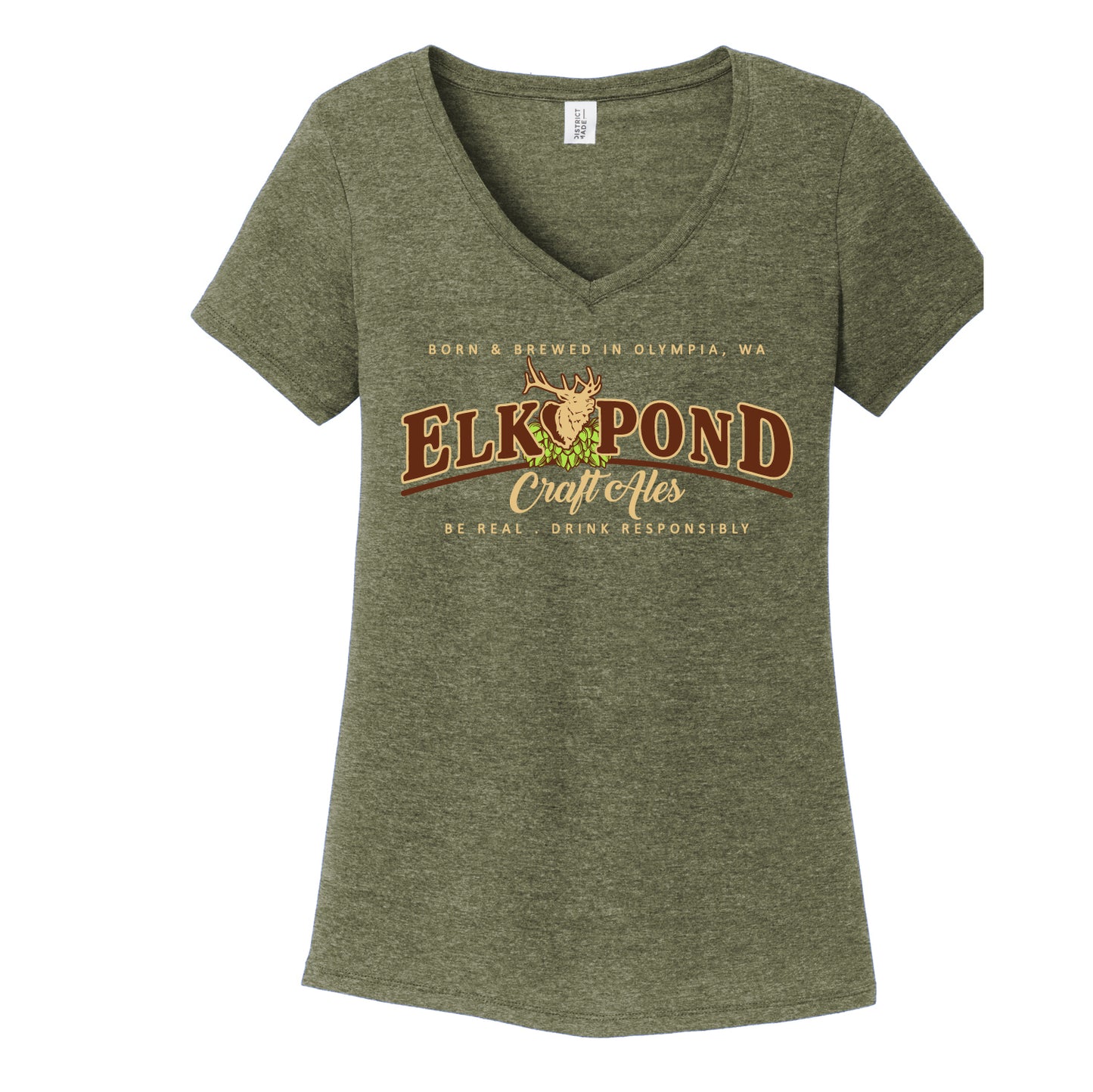 Elk Pond Craft Ales Women’s Perfect Tri ® V-Neck Tee