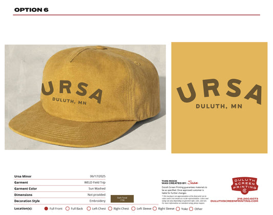 URSA Washed Cotton Field Trip™ Hat