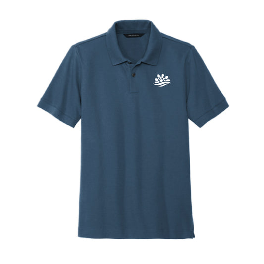 Brightwater Health Unisex Stretch Heavyweight Pique Polo
