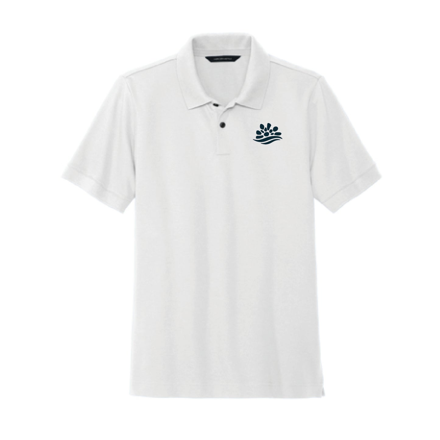 Brightwater Health Unisex Stretch Heavyweight Pique Polo