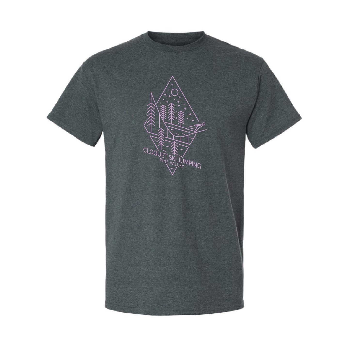 Cloquet Nordic Ski Club Ultra Cotton® T-Shirt (Lavender)