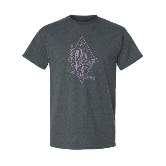Cloquet Nordic Ski Club Ultra Cotton® T-Shirt (Lavender)