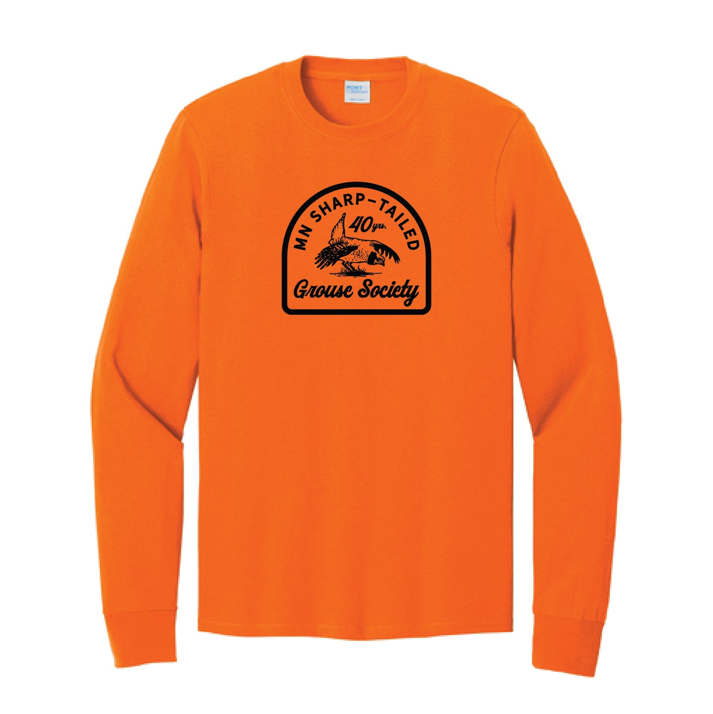 MN Sharp-Tailed 40th Anniversary Long Sleeve Core Cotton Tee