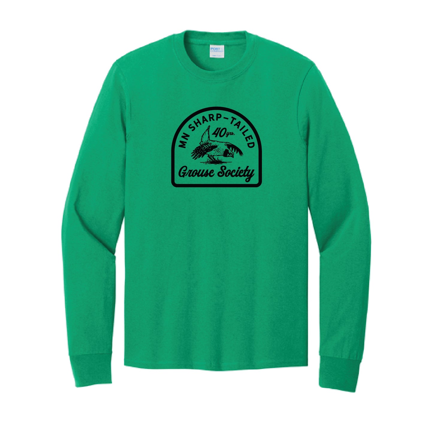 MN Sharp-Tailed 40th Anniversary Long Sleeve Core Cotton Tee