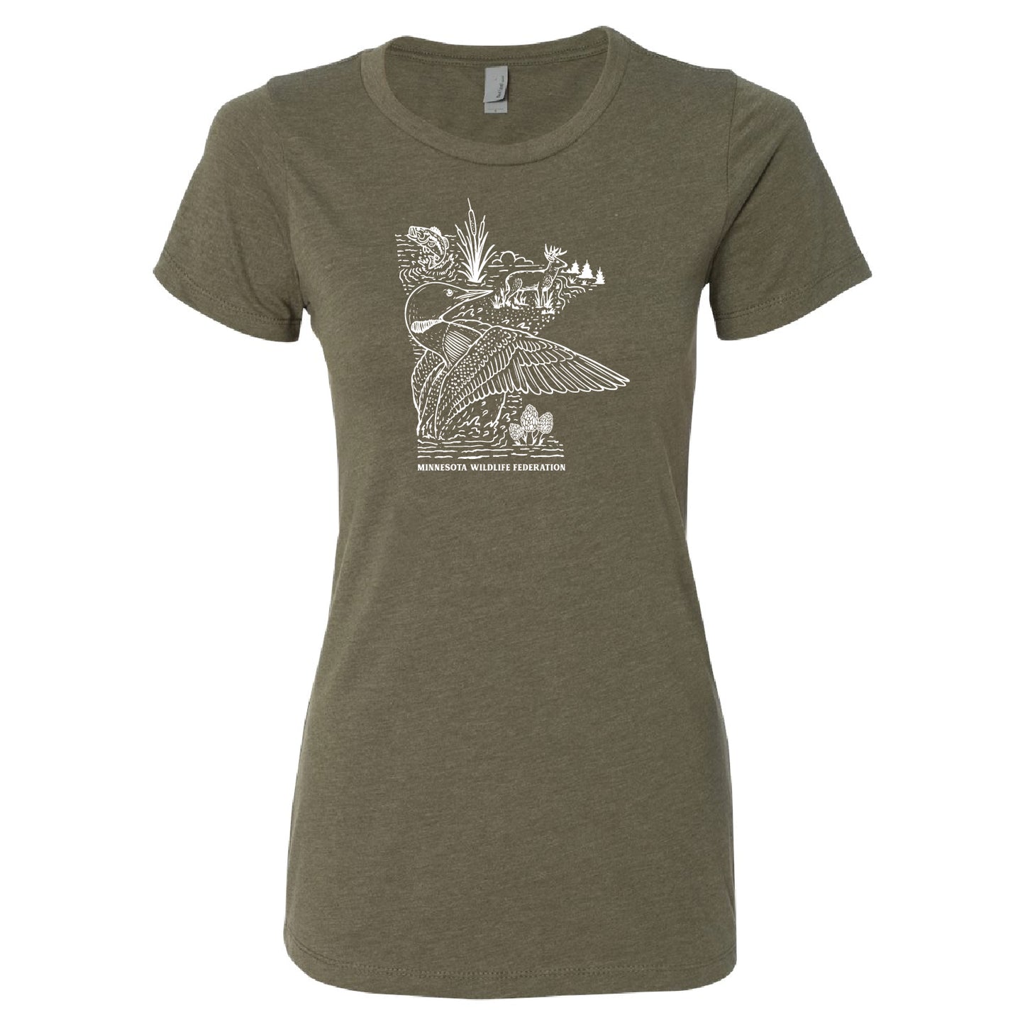 Minnesota Wildlife Federation Women's Soft Tee (2)