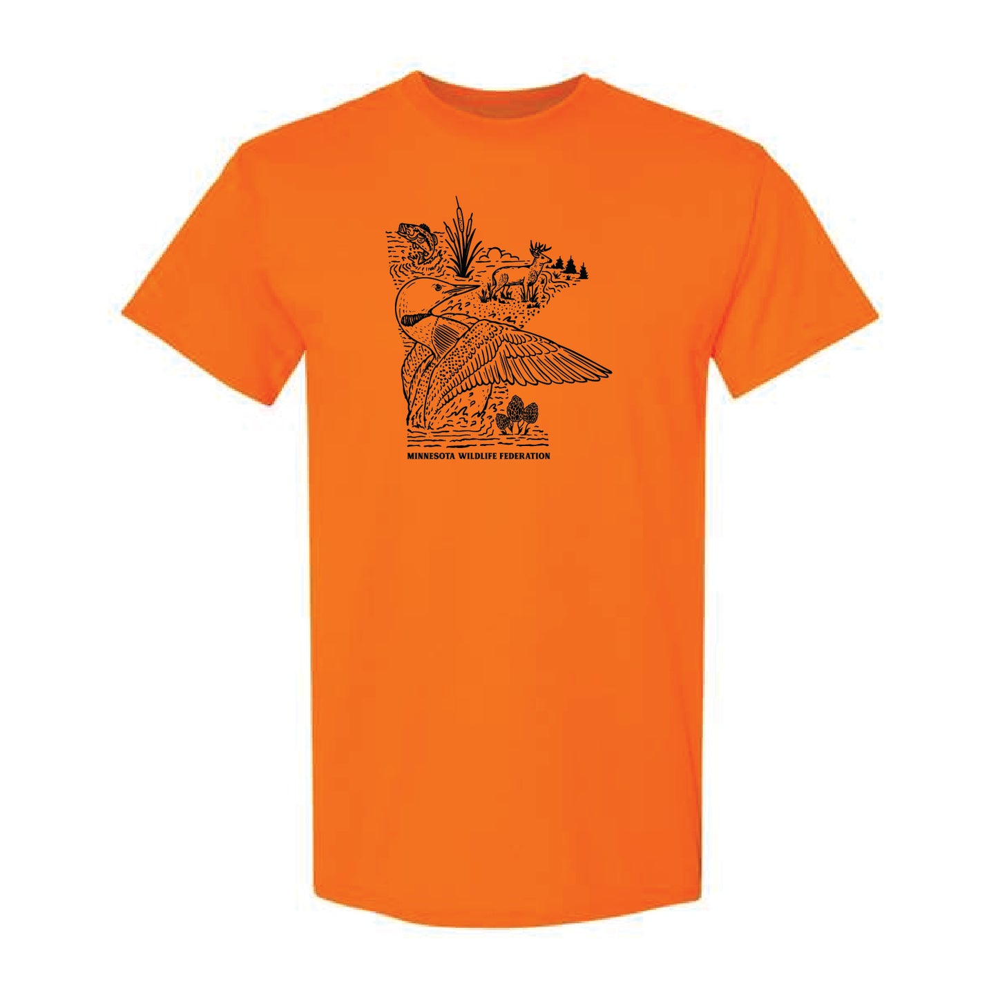 Minnesota Wildlife Federation Heavy Cotton T-Shirt (2)