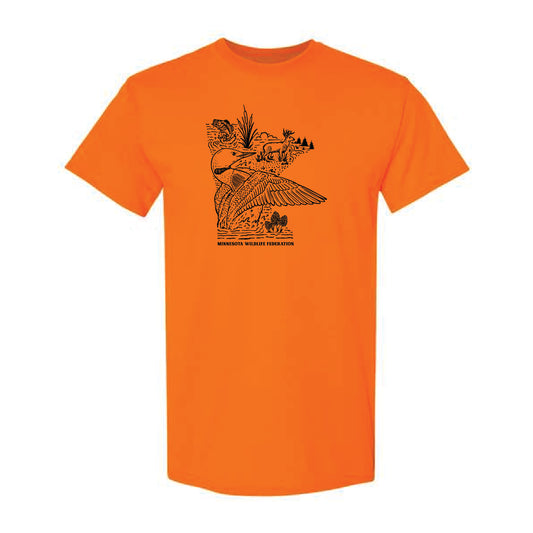 Minnesota Wildlife Federation Heavy Cotton T-Shirt (2)