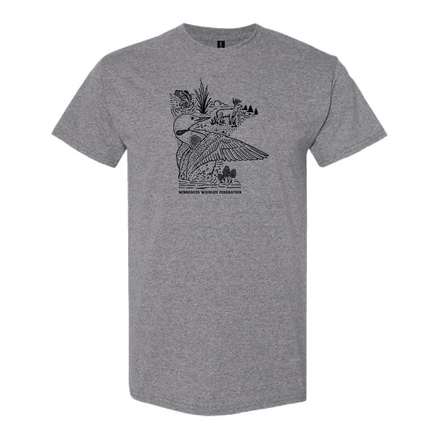 Minnesota Wildlife Federation Heavy Cotton T-Shirt (2)