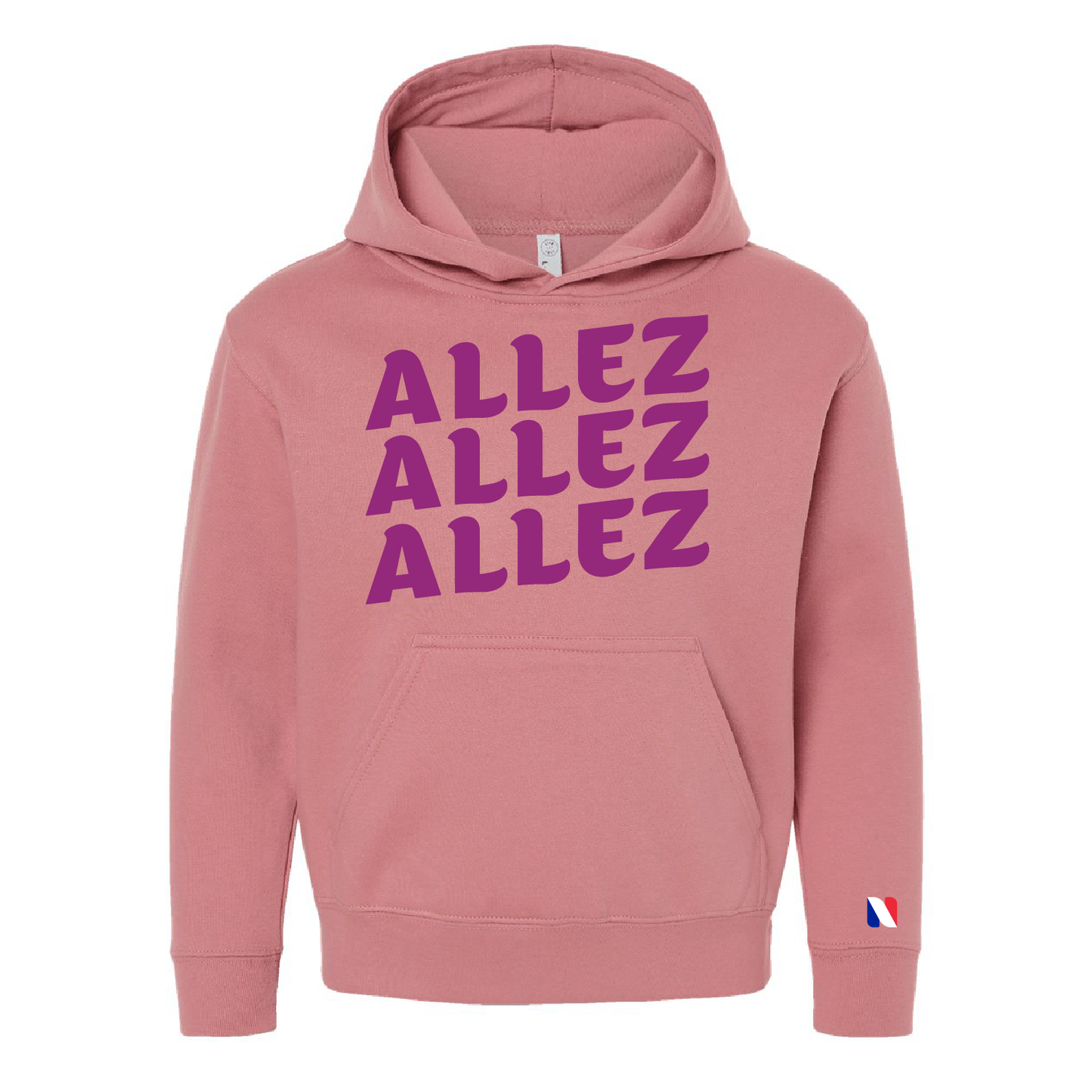 ALLEZ - YOUTH FLEECE HOODIE SWEATSHIRT