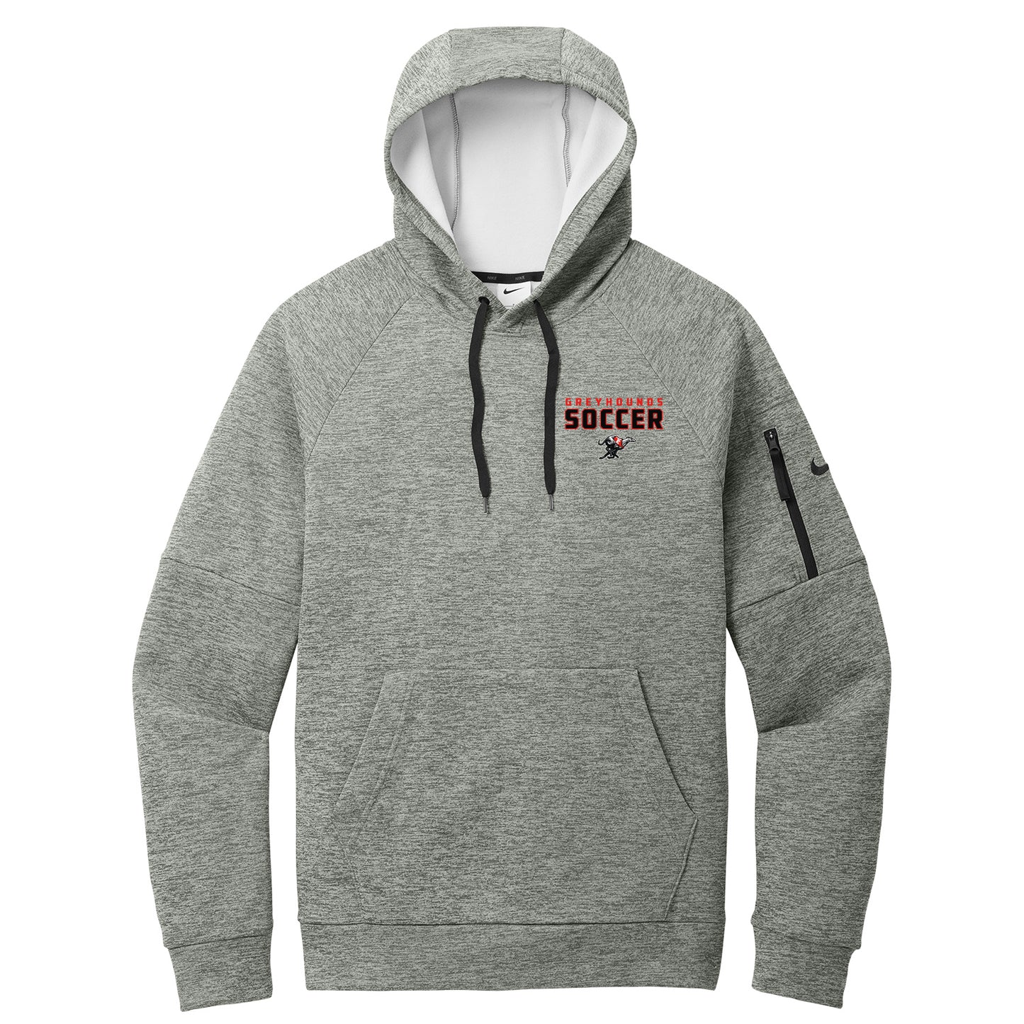 East Boys Soccer Nike Therma-FIT Pocket Pullover Fleece Hoodie