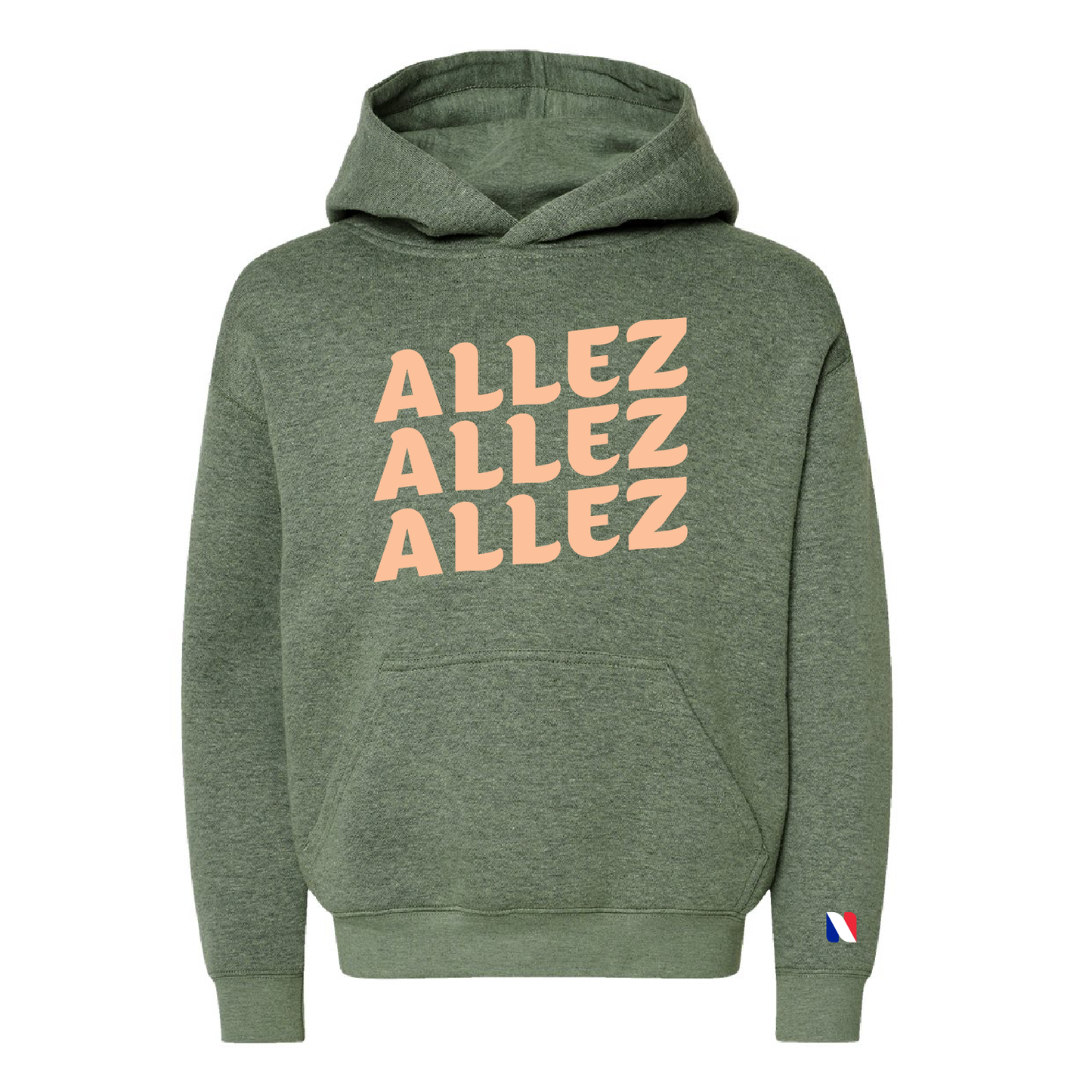 ALLEZ - YOUTH FLEECE HOODIE SWEATSHIRT