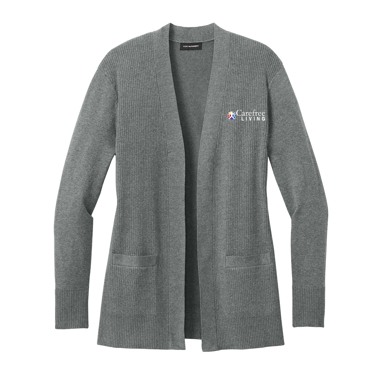 Carefree Living Women's Open Front Cardigan Sweater