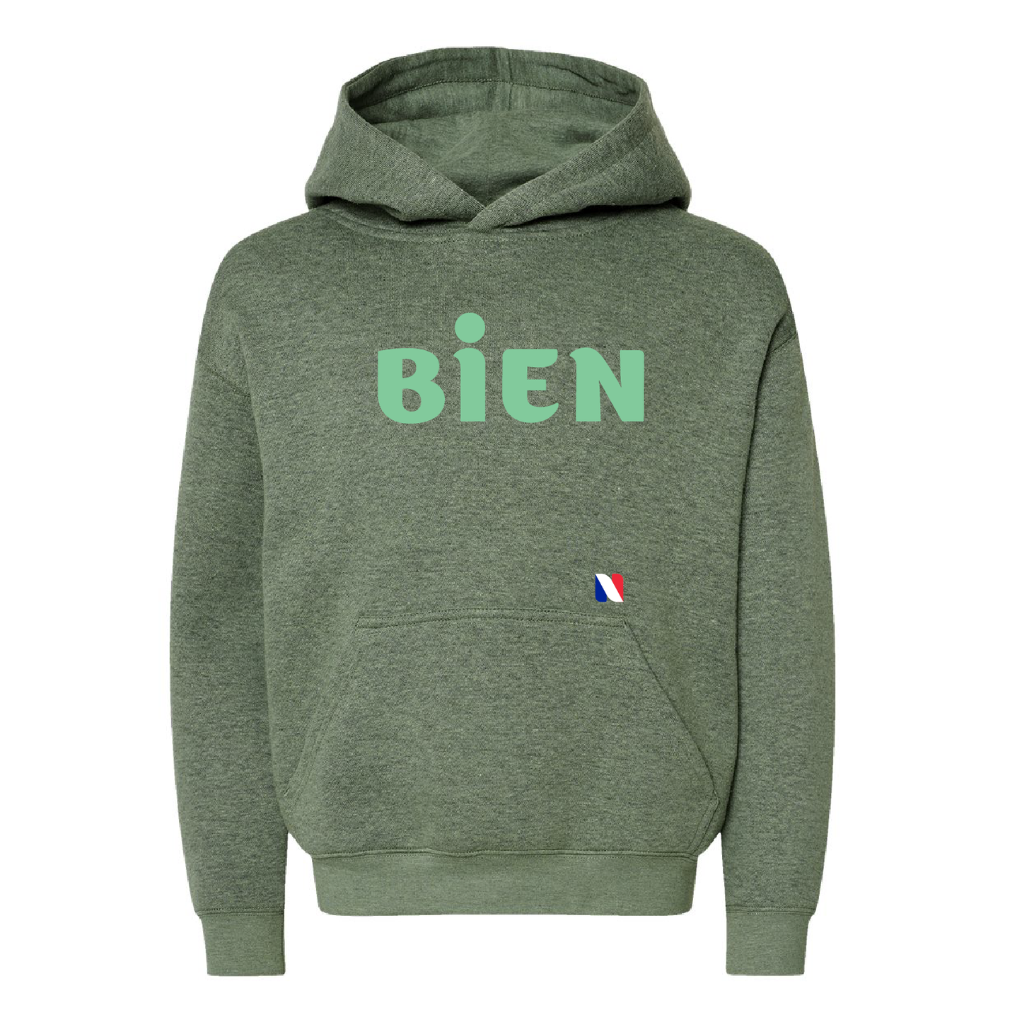BIEN – YOUTH FLEECE HOODIE SWEATSHIRT