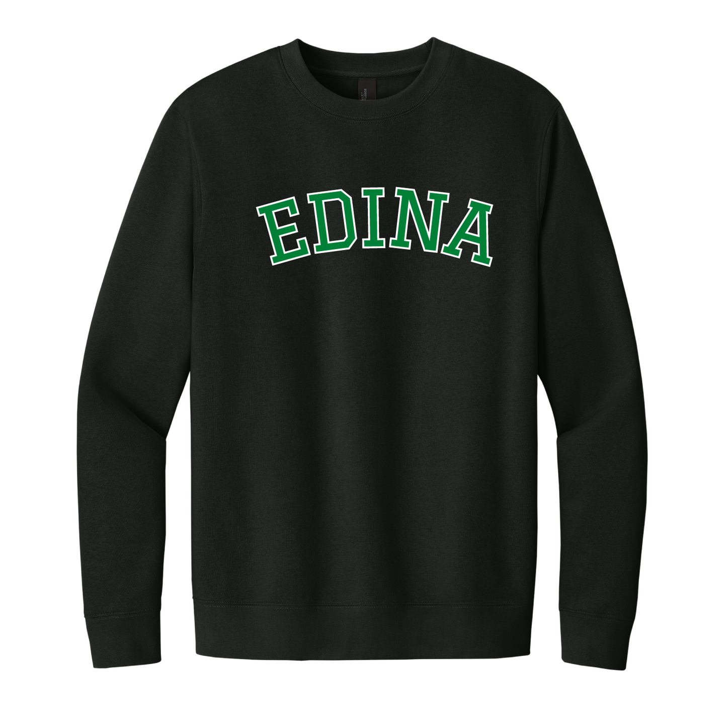 Creek Valley Elementary Unisex Fleece Crew Edina Curved