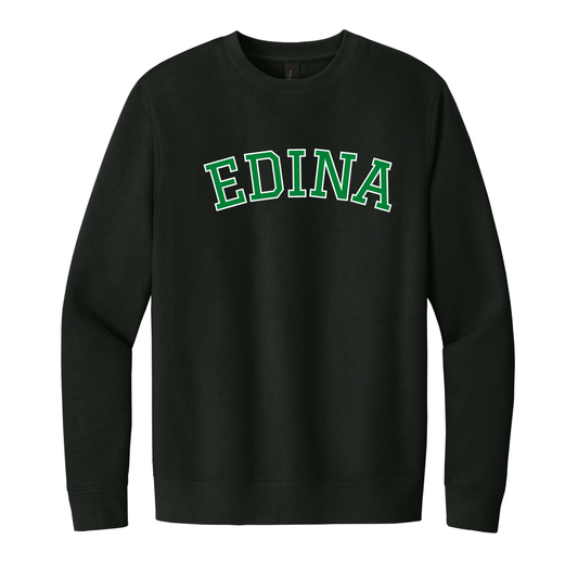 Creek Valley Elementary Unisex Fleece Crew Edina Curved